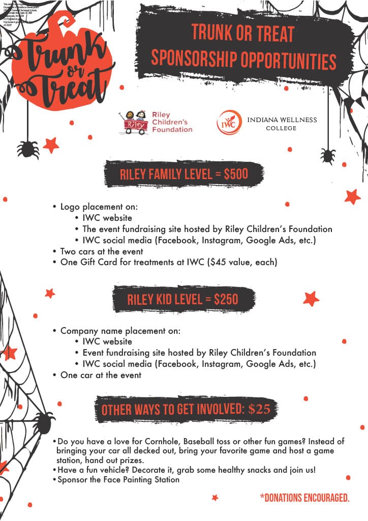 PDF file number two of details for Trunk or Treat 2022